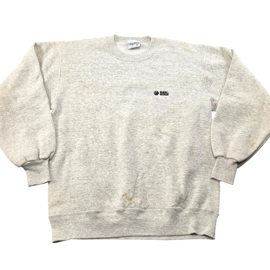 Black and Decker Burns Power Tools Velva Sheen crewneck