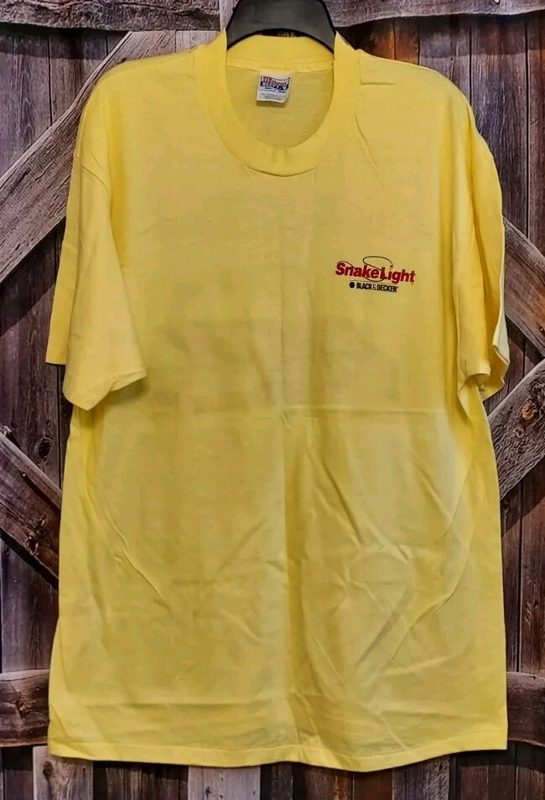 1995 Black & Decker Snake Light tour tee