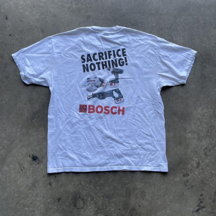 Bosch 24 volt Sacrifice Nothing promo tee