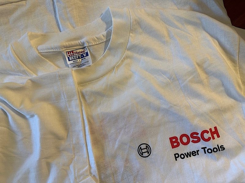 90s Bosch SDS-max Hammers promo tee