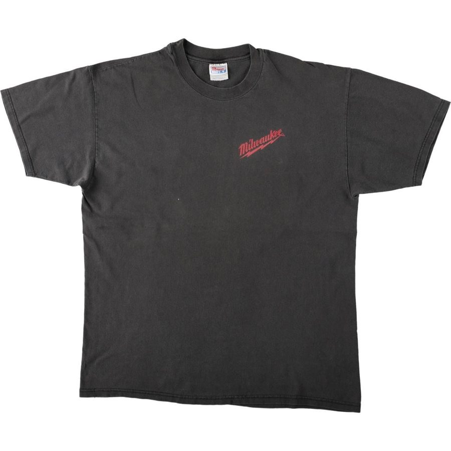 1999 Milwaukee Electric Tool 75 Years promo tee, Hanes Beefy-T