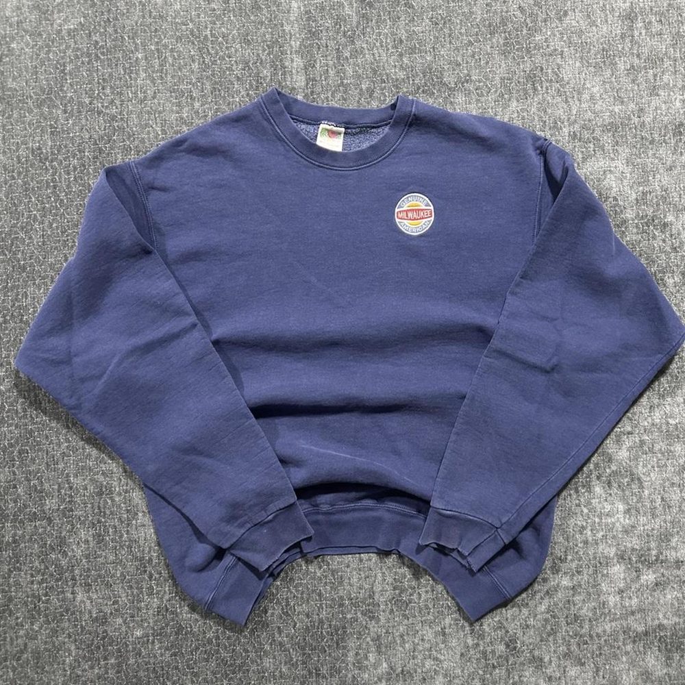 90s Genuine Milwaukee American navy crewneck