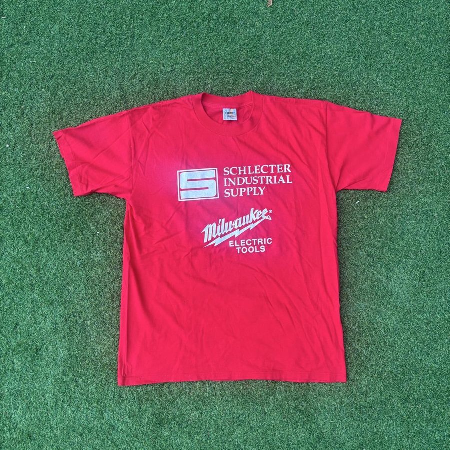 Milwaukee Electric Tools Schlecter Industrial Supply dealer tee, K-Products